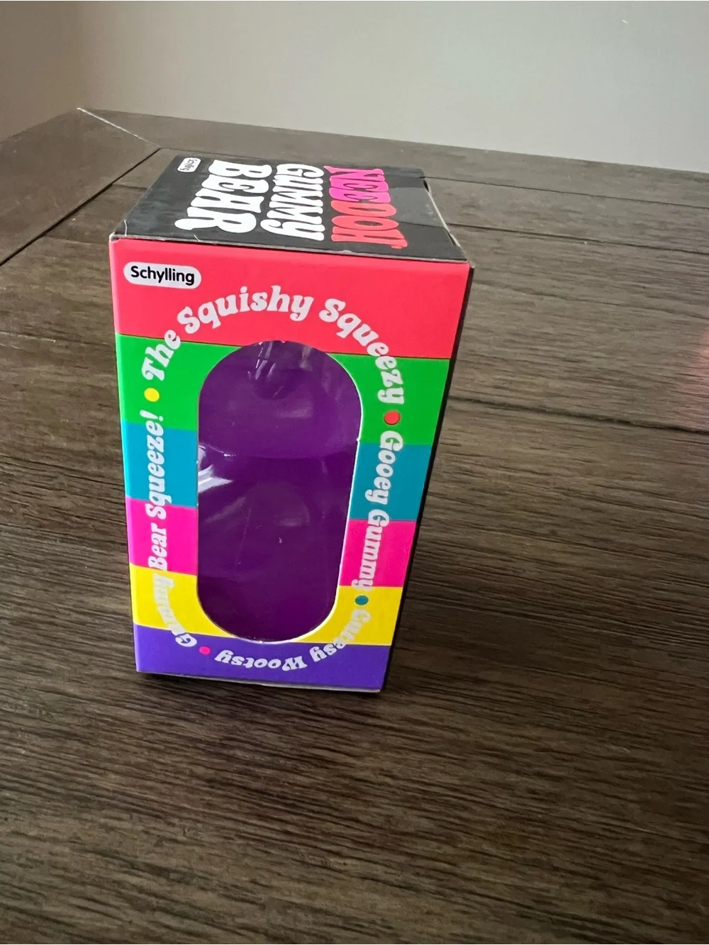 AUTHENTIC Schylling NeeDoh - Gummy Bear Purple